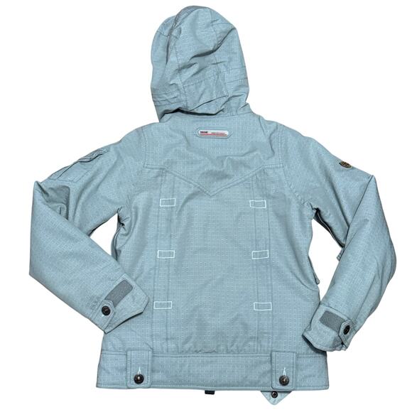 Levi’s 686 Women’s Snowboard Jacket Ski Winter Gray Size Xsmall - Picture 4 of 4